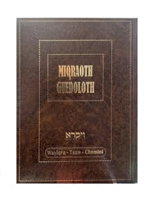 Miqraoth Guedoloth – Wayiqra Tome 9