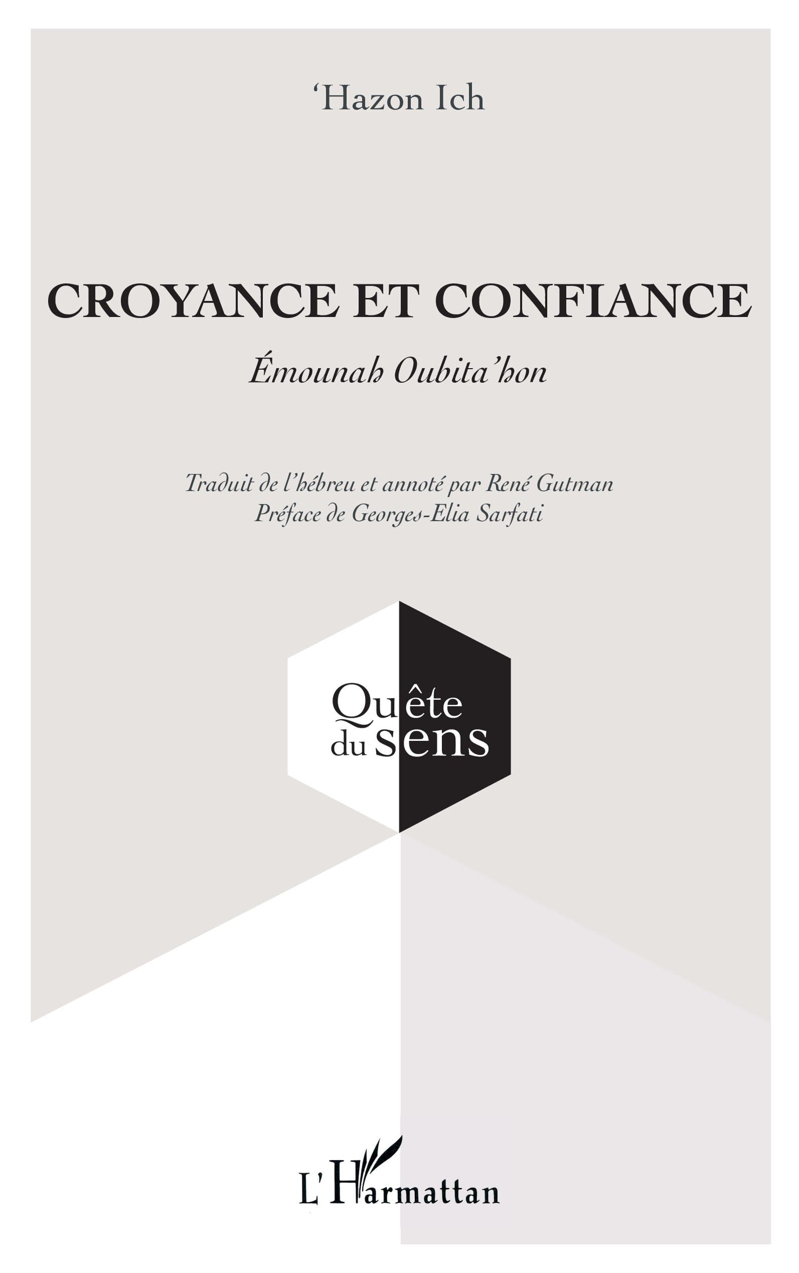 Croyance et confiance Émounah Oubita’hon