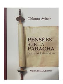 Pensées sur la Paracha