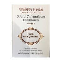 Récits Talmudiques Commentés – Tome 5