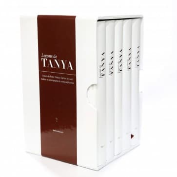 Coffret Leçons de Tanya – 5 volumes