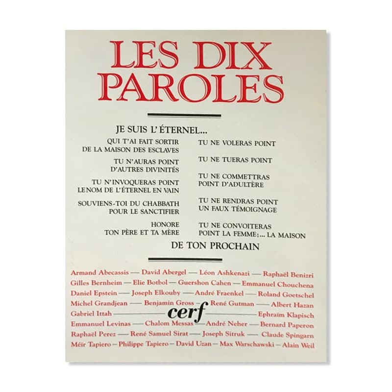 Les Dix Paroles